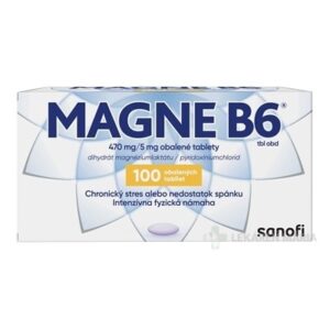 MAGNE-B6 tablety obd 470 mg/5 mg 100 ks
