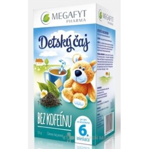 MEGAFYT Detský čaj BEZ KOFEÍNU čierny čaj (od ukonč. 6. mesiaca) 20x1