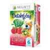 MEGAFYT Detský čaj BIO MALINA A JAHÔDKA ovocný čaj (od ukončeného 6. mesiaca) 20x1