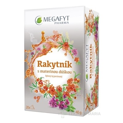 MEGAFYT Rakytník s materinou dúškou čaj 20x2 g (40 g)