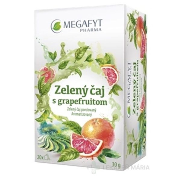 MEGAFYT Zelený čaj s grapefruitom