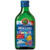 MOLLER´S Omega 3 RYBÍ OLEJ Ovocná aróma z pečene tresiek 250 ml