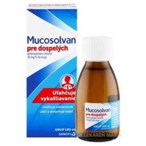 MUCOSOLVAN pre dospelých sirup30 mg/5 ml 100 ml