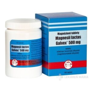 Magnesii lactas Galvex 500 mg tablety 100 ks