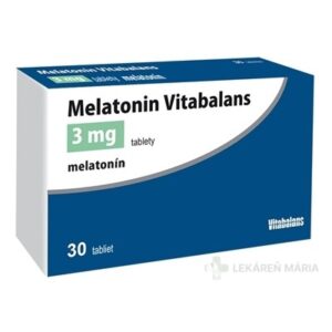 Melatonin Vitabalans 3 mg tablety tablety 30 ks