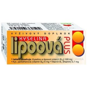 NATURVITA KYSELINA LIPOOVÁ PLUS tbl 1x60 ks