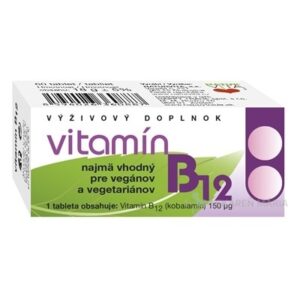 NATURVITA VITAMÍN B12 tablety 60 ks