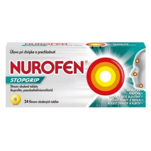 NUROFEN STOPGRIP tablety 200 mg 24 ks