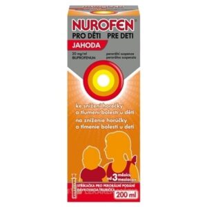 NUROFEN pre deti Jahoda perorálna suspenzia 200 ml
