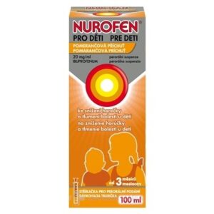 NUROFEN pre deti Pomaranč perorálna suspenzia 100 ml