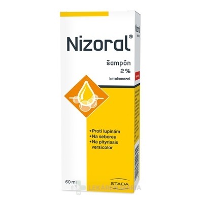 Nizoral šampón 2% 60 ml