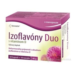 Noventis Izoflavóny Duo s vitamínom D kapsule 4x15 (60 ks)