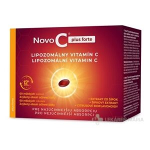 Novo C plus forte LIPOZOMÁLNY VITAMÍN C cps mol