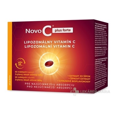 Novo C plus forte LIPOZOMÁLNY VITAMÍN C cps mol