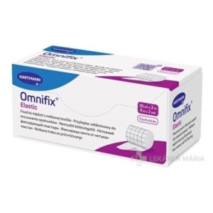 OMNIFIX ELASTIC hypoalergénna náplasť fixačná z netkaného textilu (10cmx2m)