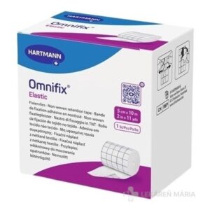 OMNIFIX ELASTIC hypoalergénna náplasť fixačná z netkaného textilu (5cmx10m)