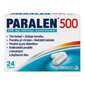 PARALEN 500 tablety 500 mg 24 ks