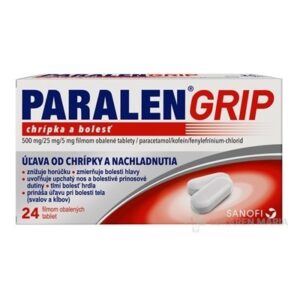 PARALEN GRIP chrípka a bolesť tablety 24 ks