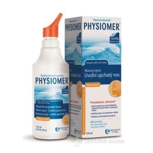 PHYSIOMER Nosový sprej Hypertonický s obsahom morskej vody 135 ml