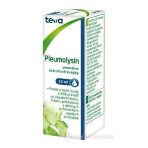 PLEUMOLYSIN kvapky 10 ml
