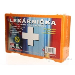 Panacea LEKÁRNIČKA pre osobnú a nákladnú dopravu pre kategóriu motorových vozidiel M1NTkapsule (oranžový plastový obal)