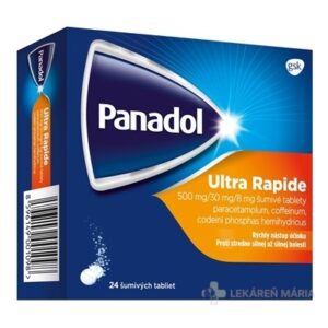 Panadol ULTRA RAPIDE šumivé tablety 24 ks