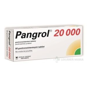 Pangrol 20 000 tablety 50 ks