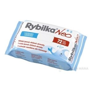 RYBILKA Neo vlhčené obrúsky s pantenolom 72 kusov