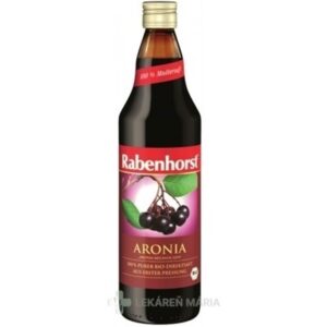 Rabenhorst Arónia 100% šťava Bio 750 ml