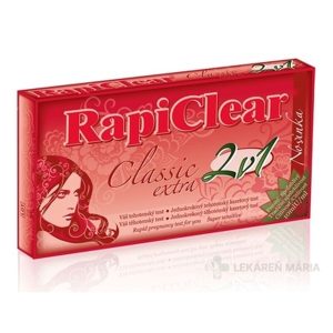 RapiClear Tehotenský test Classic extra 2v1