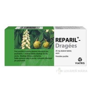 Reparil-Dragées tablety obd 20 mg 40 ks