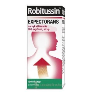 Robitussin EXPECTORANS sirup(liek.skl.) na vykašliavanie 100 ml