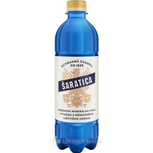 ŠARATICA - prírodná minerálna voda zálohovaný obal 500 ml