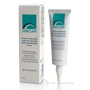SEBCLAIR krém dermálny pri seboreickej dermatitíde 1x30 ml