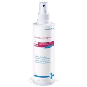 SEPTODERM SPRAY DEZINFEKCIA POKOZKY 250ML