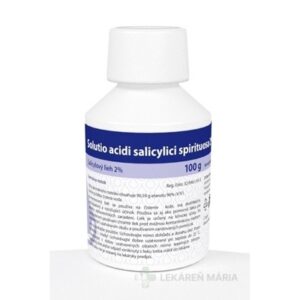 Solutio acidi salicylici spirituosa 2 % roztok 100 g