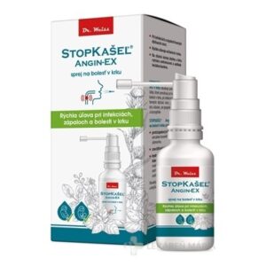 StopKašeľ ANGIN-EX sprej na bolesť v krku 30 ml