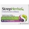 StrepHerbal Baza čierna a Echinacea pastilky s vitamínom C a zinkom 24 ks