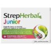 StrepHerbal Junior pastilky s vitamínom C a zinkom 24 ks