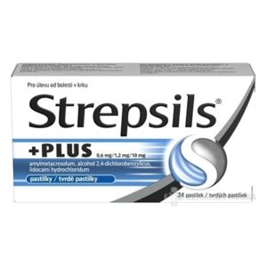 Strepsils PLUS pas ord (blis.PVC/PVDC/Al) 1x24 ks