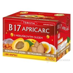 TEREZIA B17 APRICARC s marhuľovým olejom kapsule 180 ks