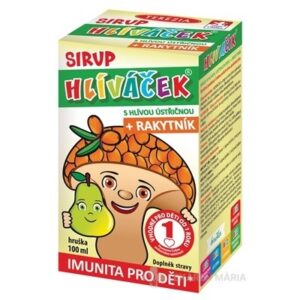 TEREZIA HLIVIAČIK S HLIVOU USTRICOVITOU + RAKYTNÍK sirup s príchuťou hrušky 100 ml