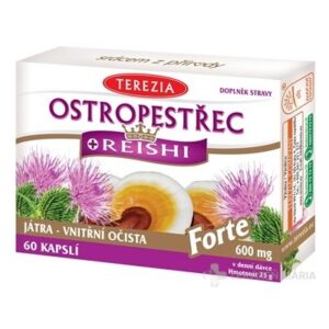 TEREZIA PESTREC + REISHI Forte kapsule 60 ks
