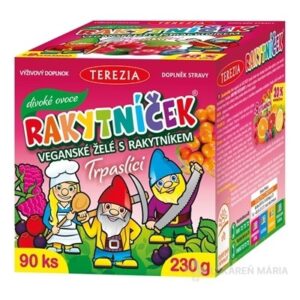 TEREZIA RAKYTNÍČEK vegánske želé Trpaslíci príchuť divoké ovocie 90 ks