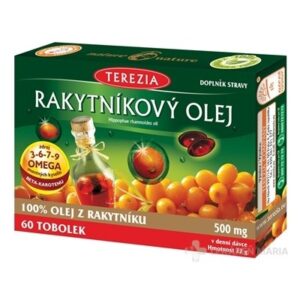 TEREZIA RAKYTNÍKOVÝ OLEJ - 100% v kapsulách kapsule 60 ks