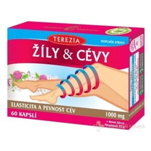 TEREZIA ŽILY & CIEVY kapsule 60 ks