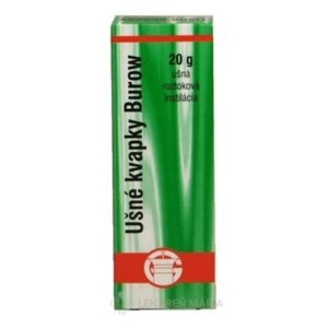 Ušné kvapky Burow - GALVEX 20 g