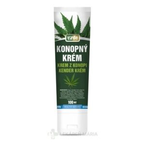 VIRDE KONOPNÝ KRÉM - rýchla úľava a uvoľnenie 100 ml
