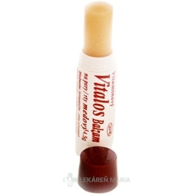 VITALOS Balzam na pery medový SPF 5 vitamínový