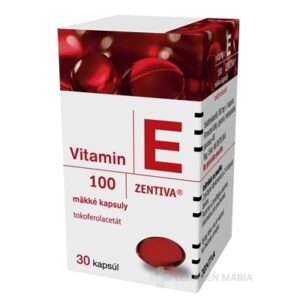 VITAMIN E 100-ZENTIVA kapsule 100 mg 30 ks